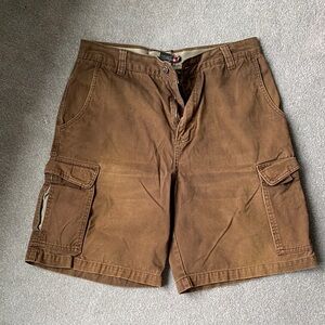Wrangler Men's Brown Cargo Shorts